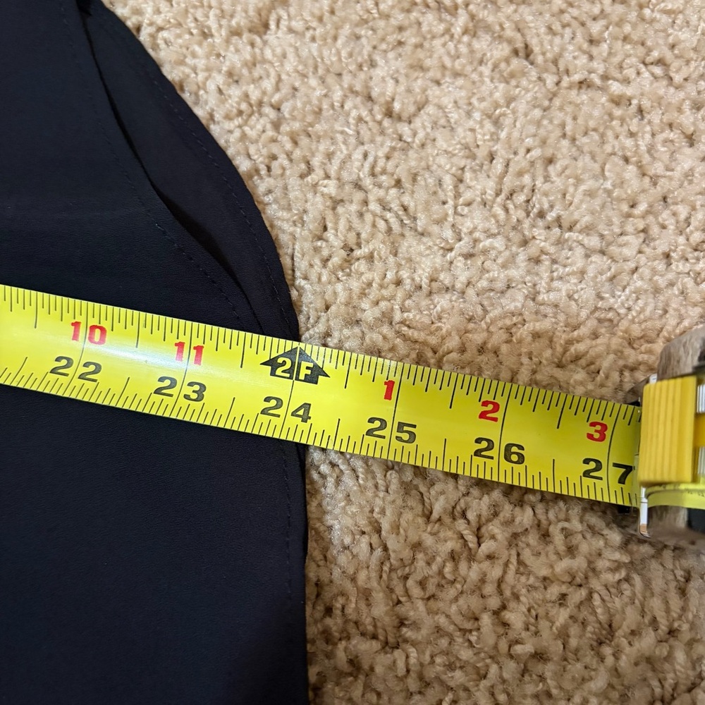 Maurices Black Blouse with Zipper Detail - Picture 7 of 8